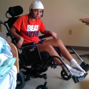 Me in the wheel chair